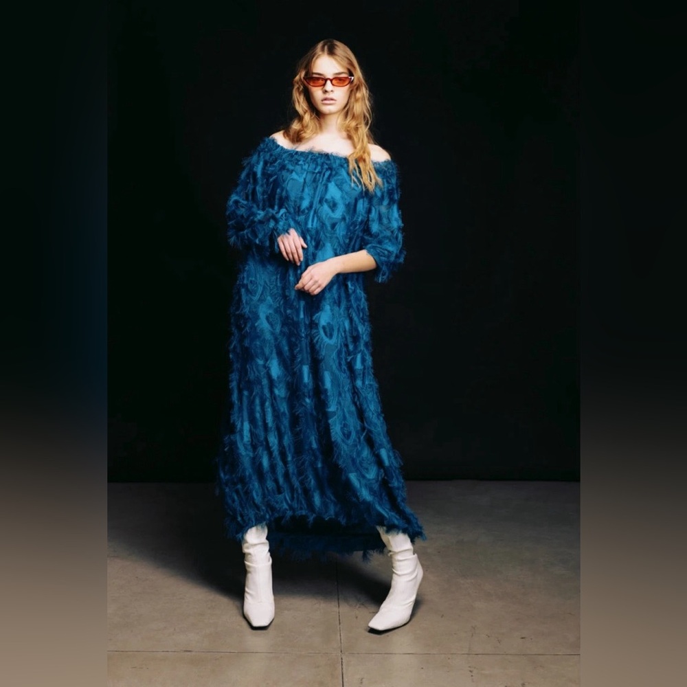 Julia Alert loose fit midi dress